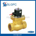 Brassiness material high quality 2 solenoid valve 24volt water solenoid valve steam station iron solenoid valve 2L500-50